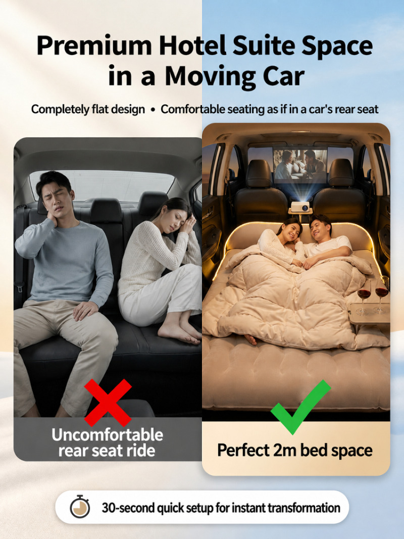 Universal Car Air Mattress Ele - огляд і ціна Outdoor Camping Floor Mat