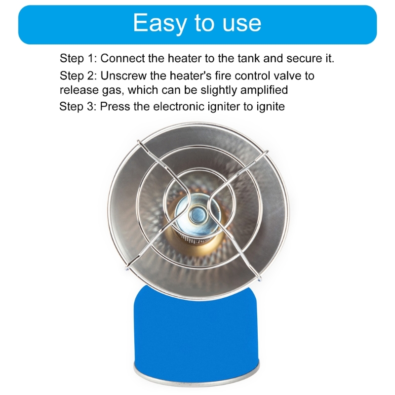 Portable Piezo Ignitions Gas H - огляд і ціна Outdoor Camping Gas Heater